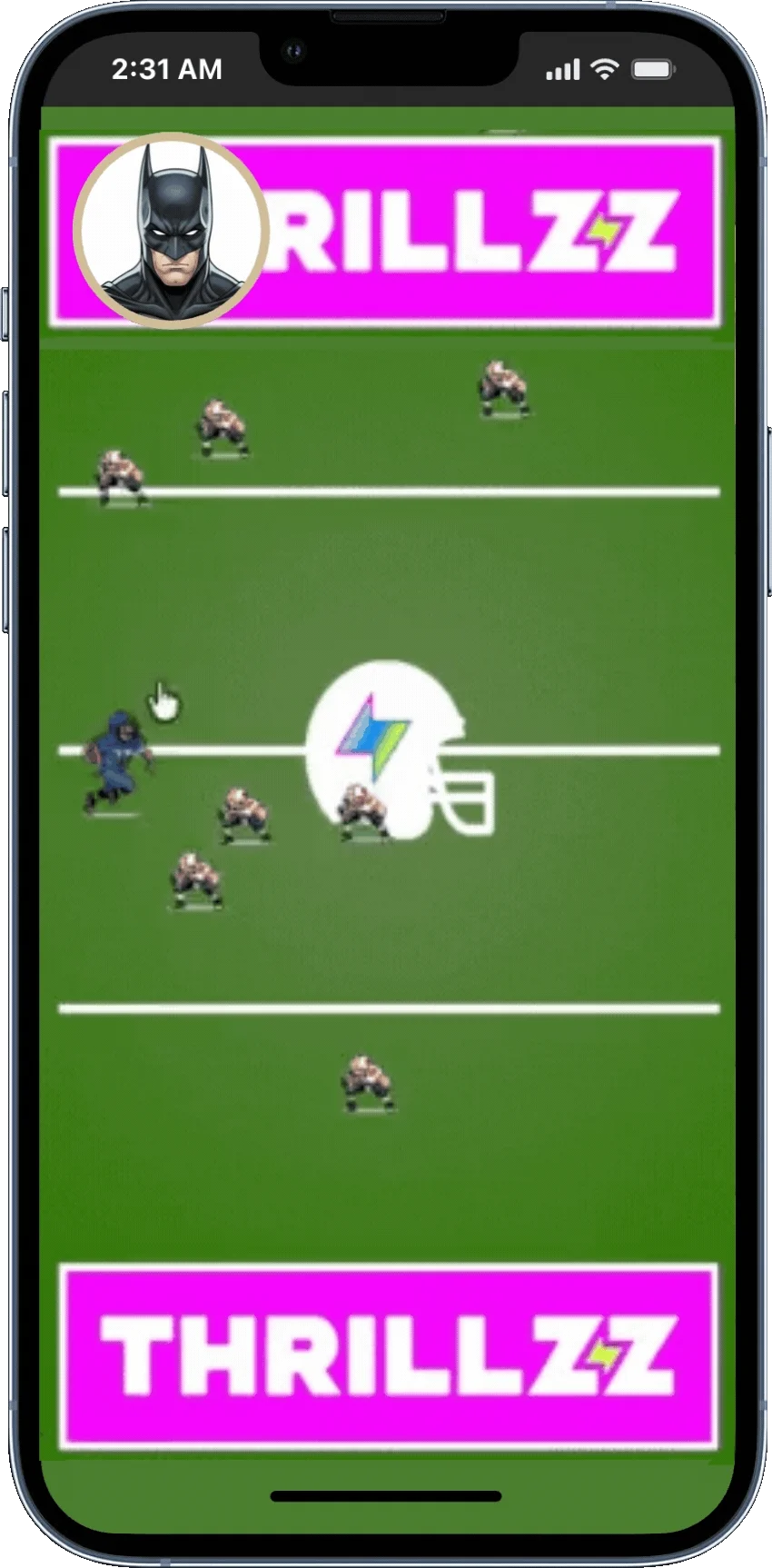 Playable mini game experience